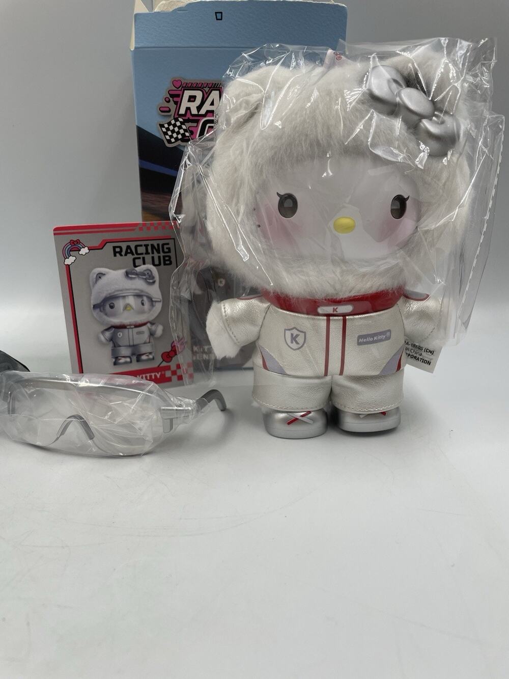 Miniso Hello Kitty and Friends Racing Club Plush Pendant- Hello Kitty
